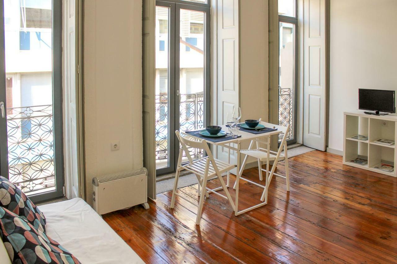 Bonjardim Flats - T1 com varanda Porto Bagian luar foto